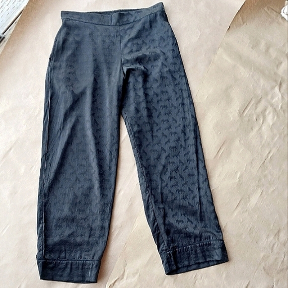 Stella Mccartney Silk Gloria Horse Pajama P.J. Pant size Medium - Picture 1 of 5